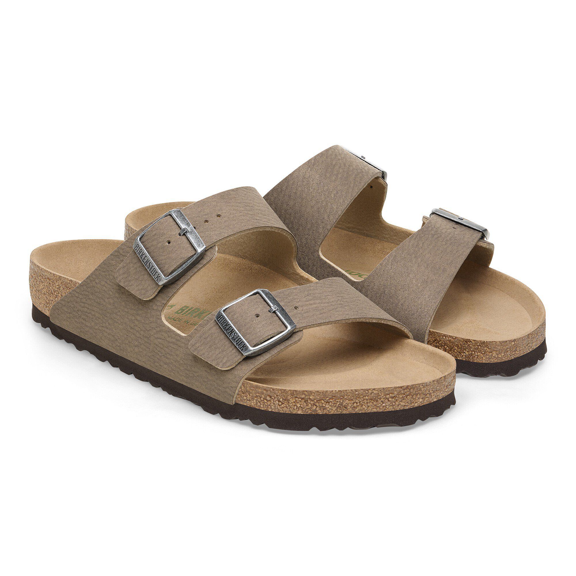 最終価格 BIRKENSTOCK Arizona BS Taupe 41 Men's Birkenstock Arizona Soft Footbed - Taupe | Faherty Brand