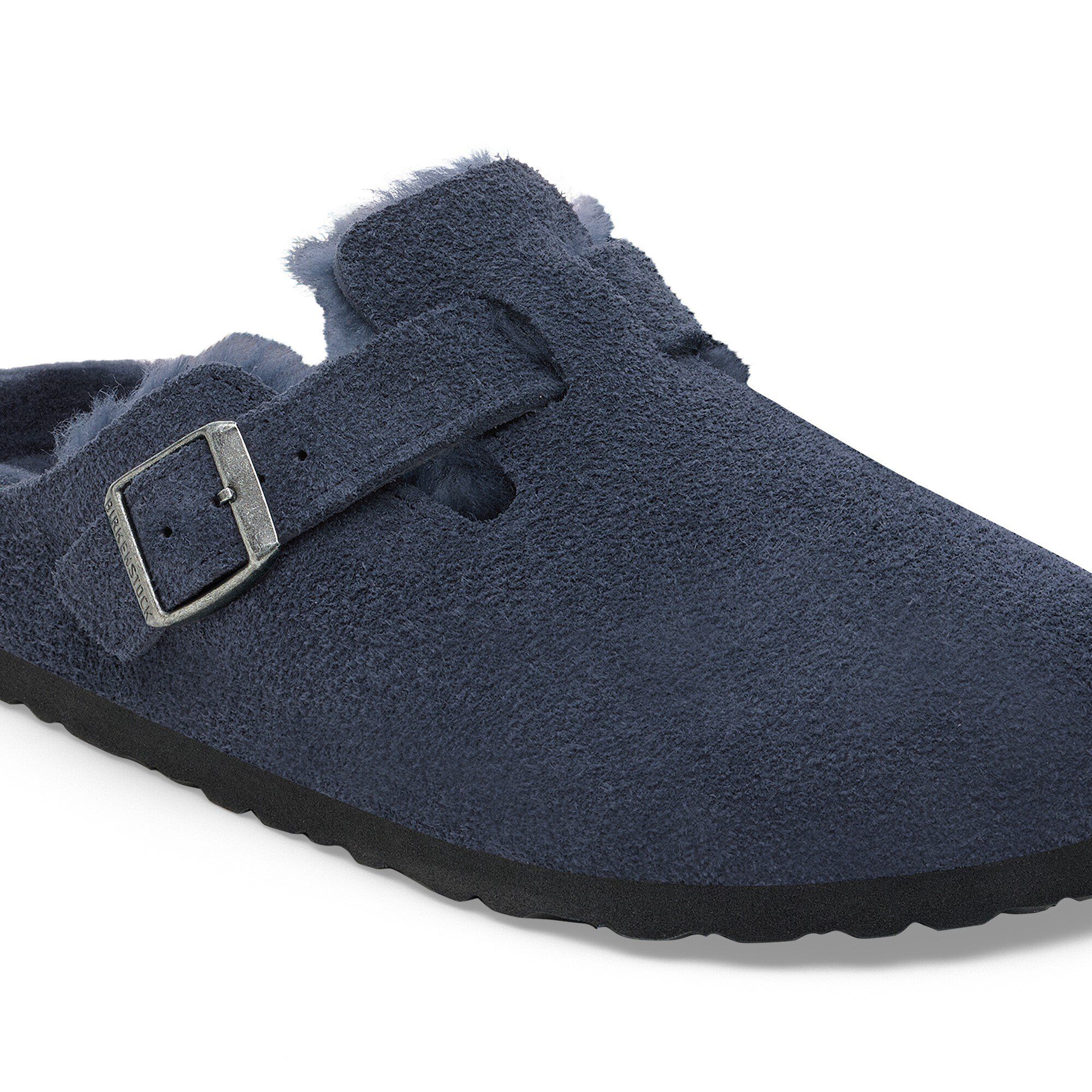 Boston Shearling Suede Leather
