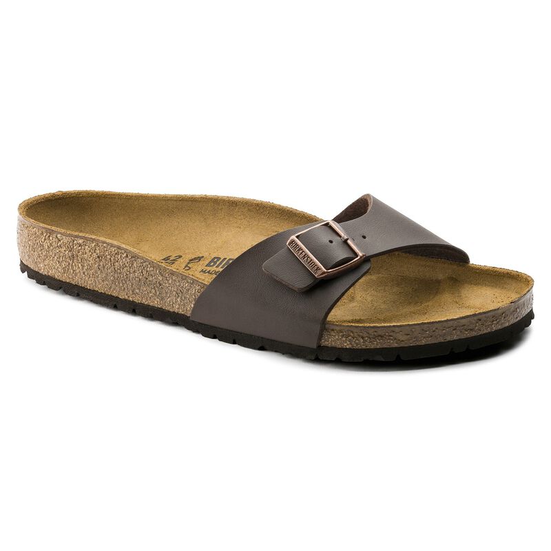 BIRKENSTOCK Madrid Birko-Flor Black Daily Comfort detail