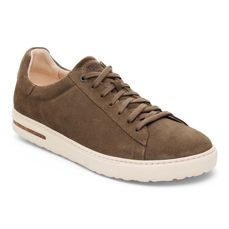 BIRKENSTOCK Bend Low Suede Leather Sandcastle/White City Comfort detail