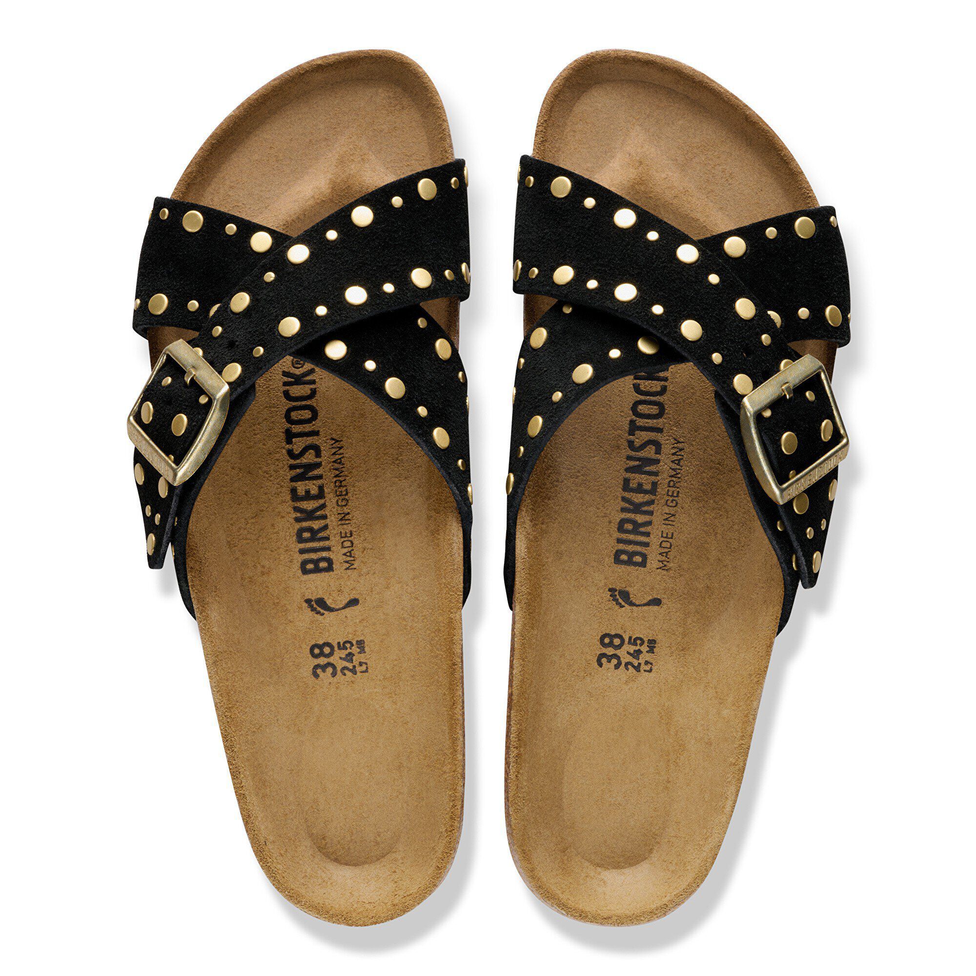 Siena Rivet Suede Leather - a top view