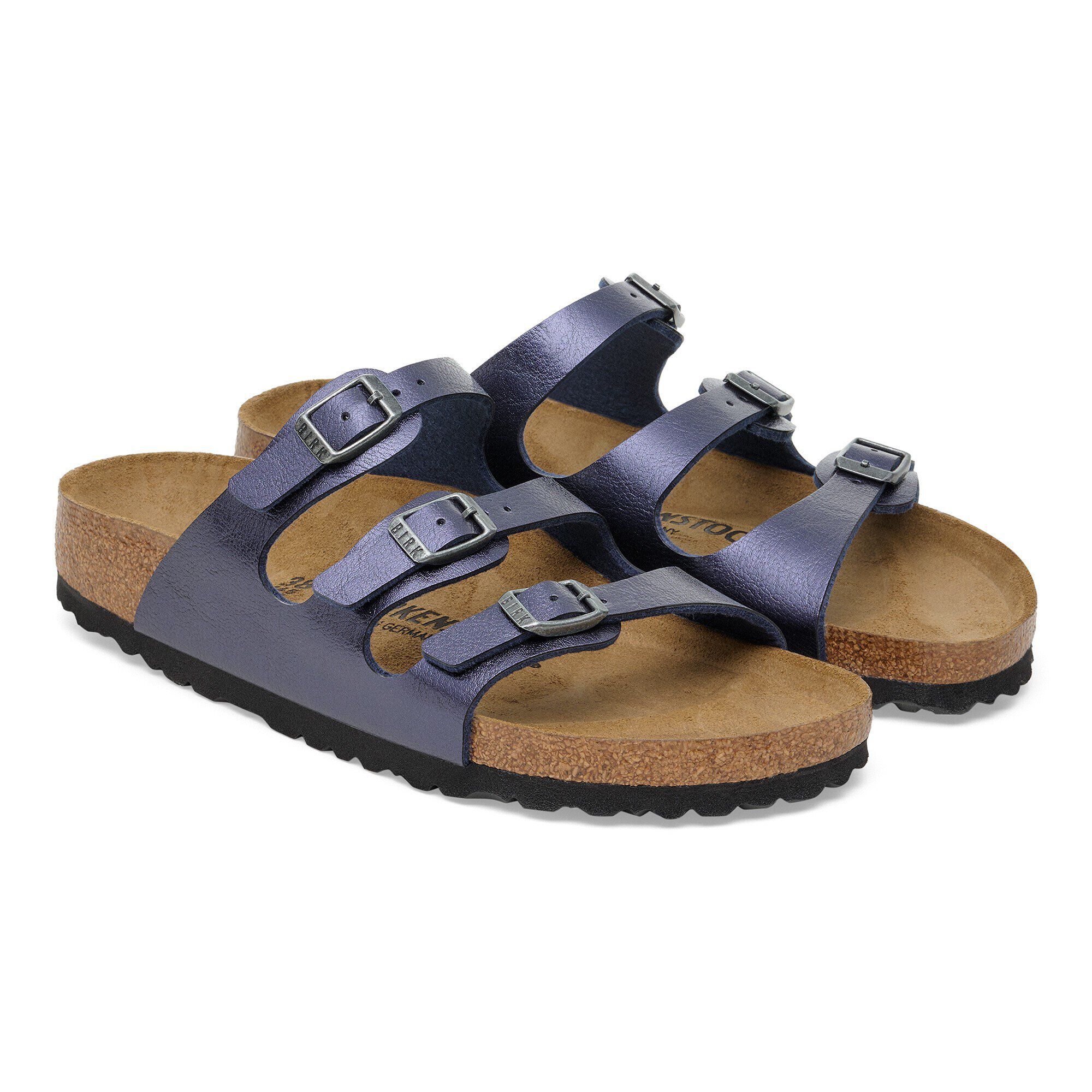 Florida Birko-Flor in Color Graceful Midnight Blue | BIRKENSTOCK US