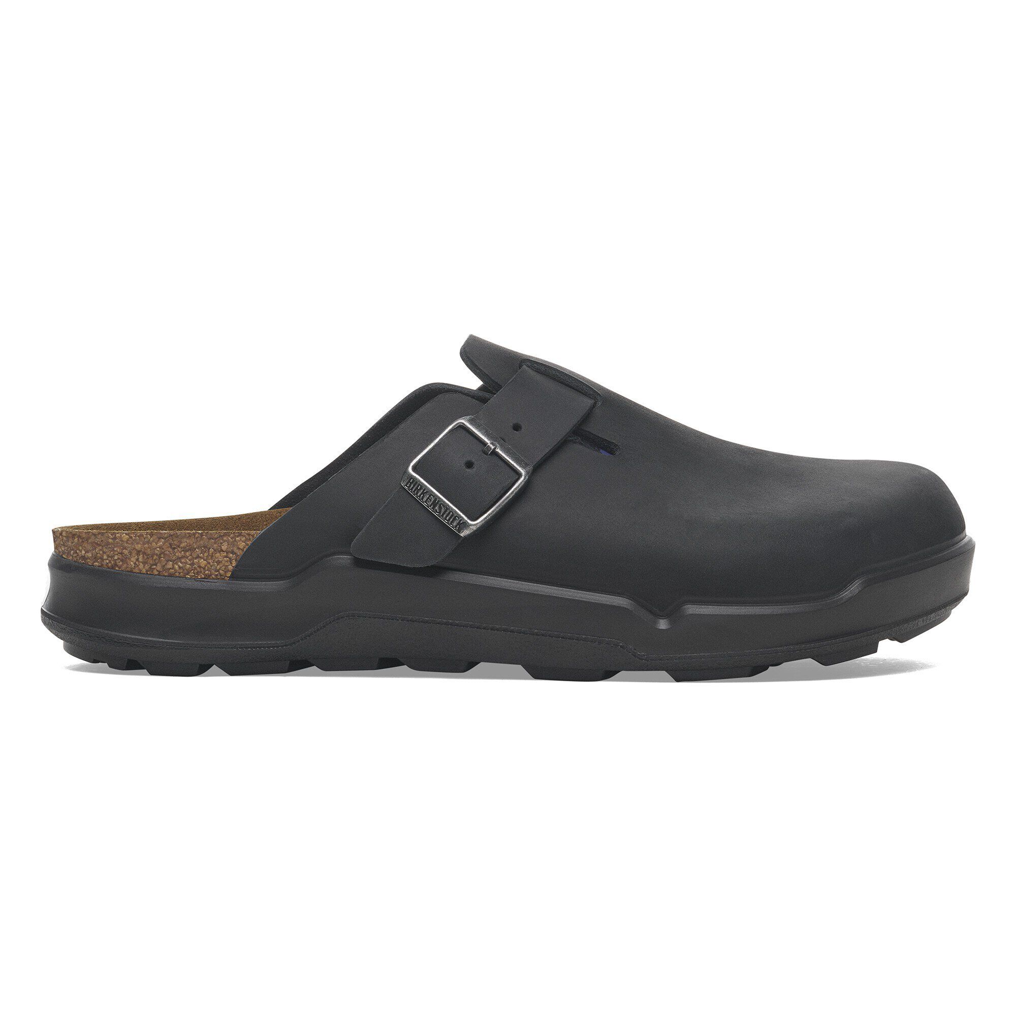 Boston Crosstown Oiled Leather in Color Black | BIRKENSTOCK US