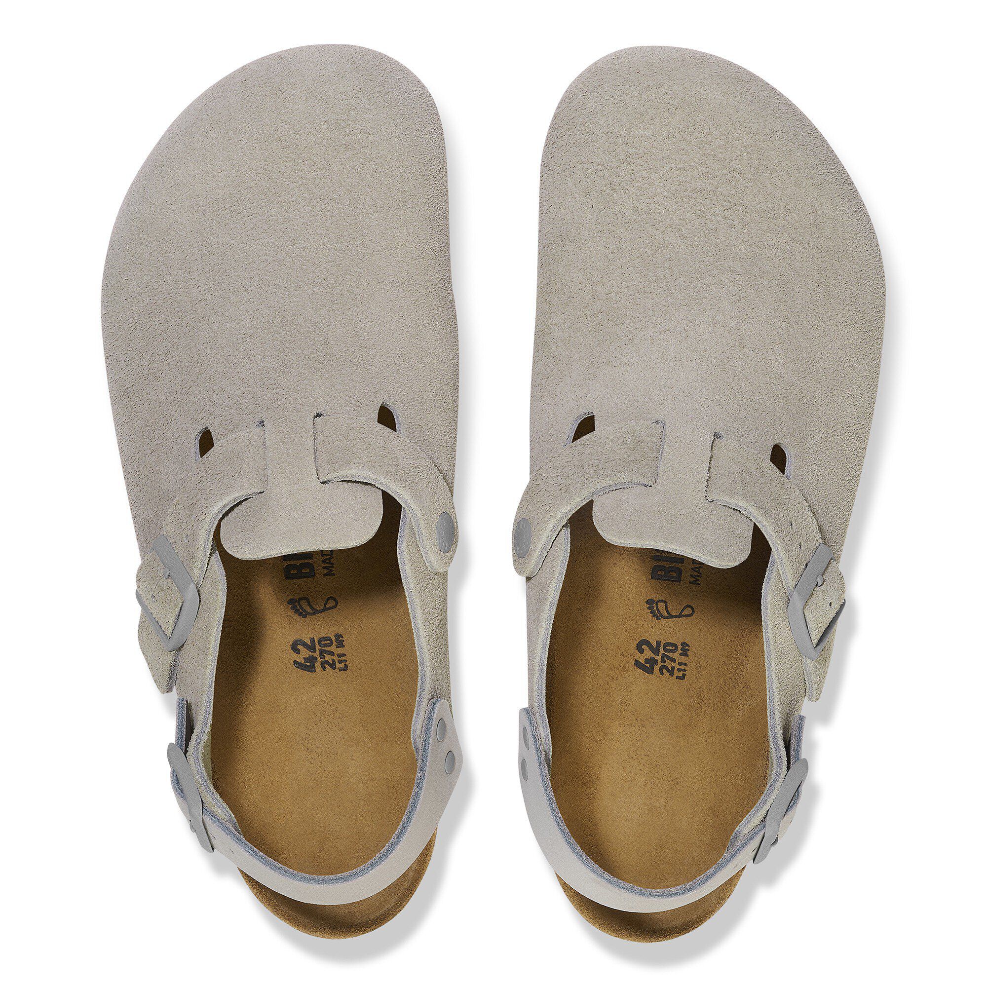 靴 BIRKENSTOCK Exclusive TOKIO Tokio Suede Leather in Color Stone Coin | BIRKENSTOCK US