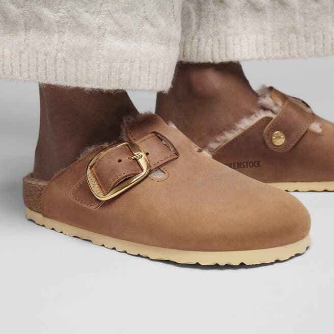 Boston Big Buckle Shearling Natural Leather Oiled image numéro 7