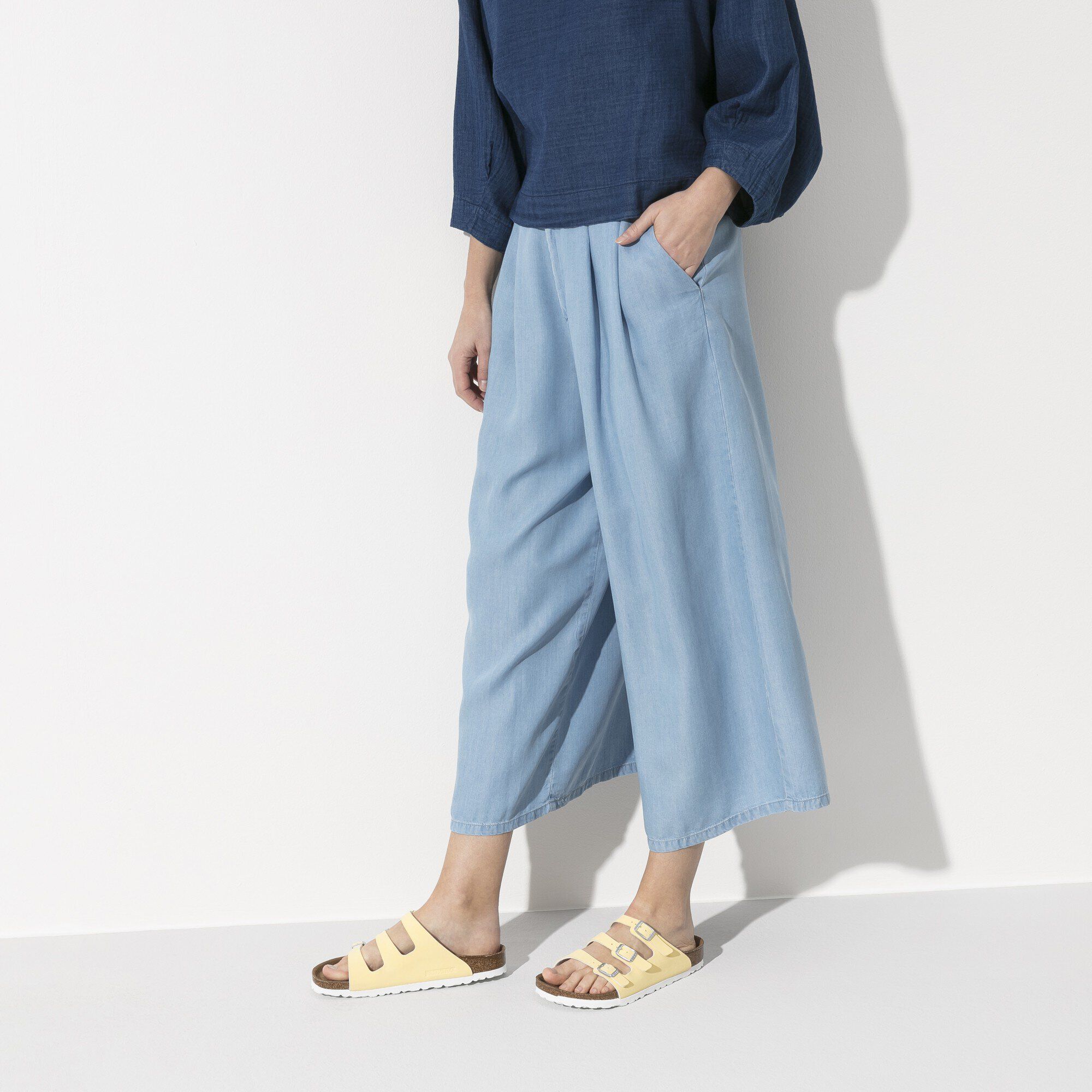 Florida Birko-Flor with a female model