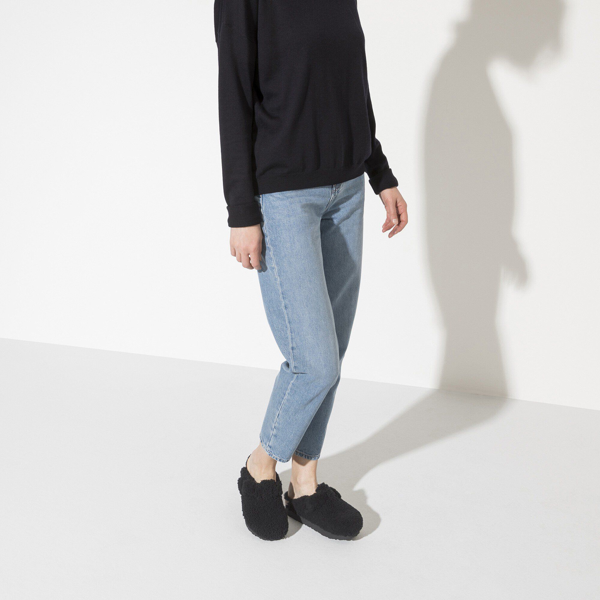 Boston Big Buckle Flex Platform Shearling