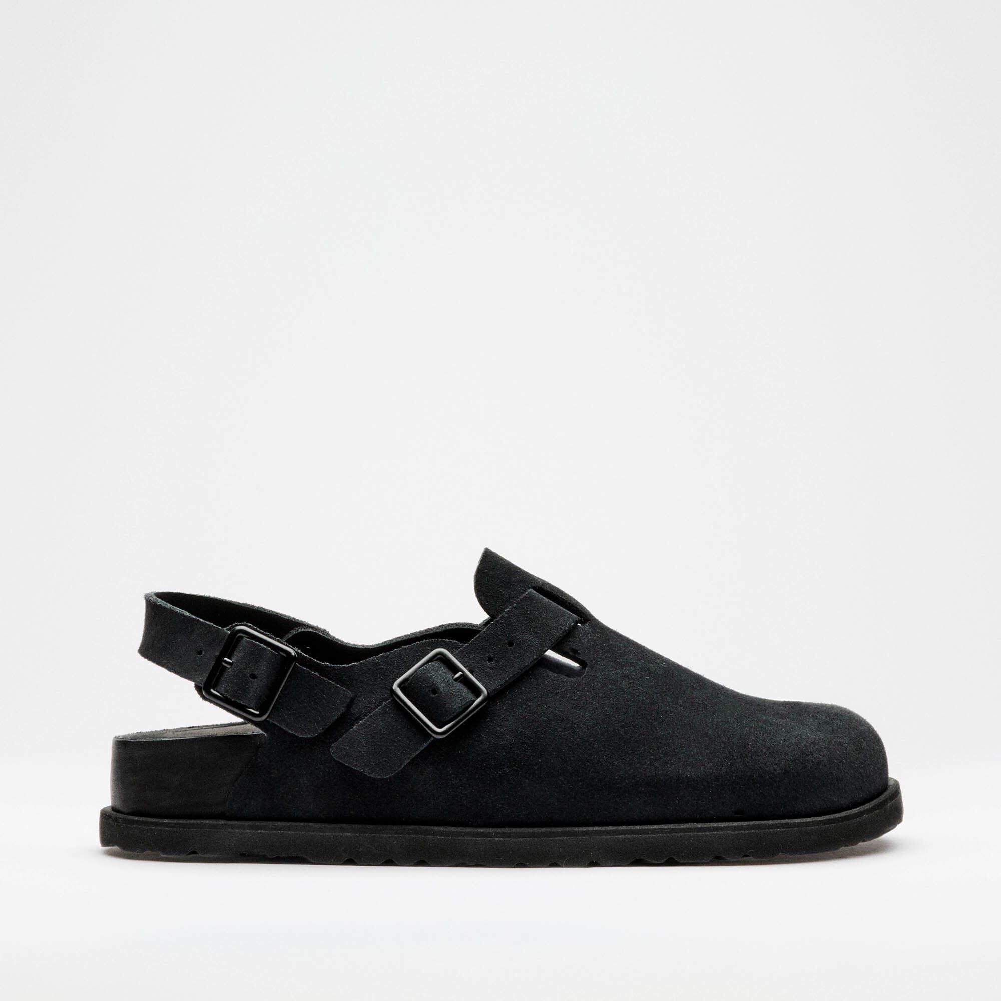 1774 IV Tokio Suede Leather in Color Black | BIRKENSTOCK US