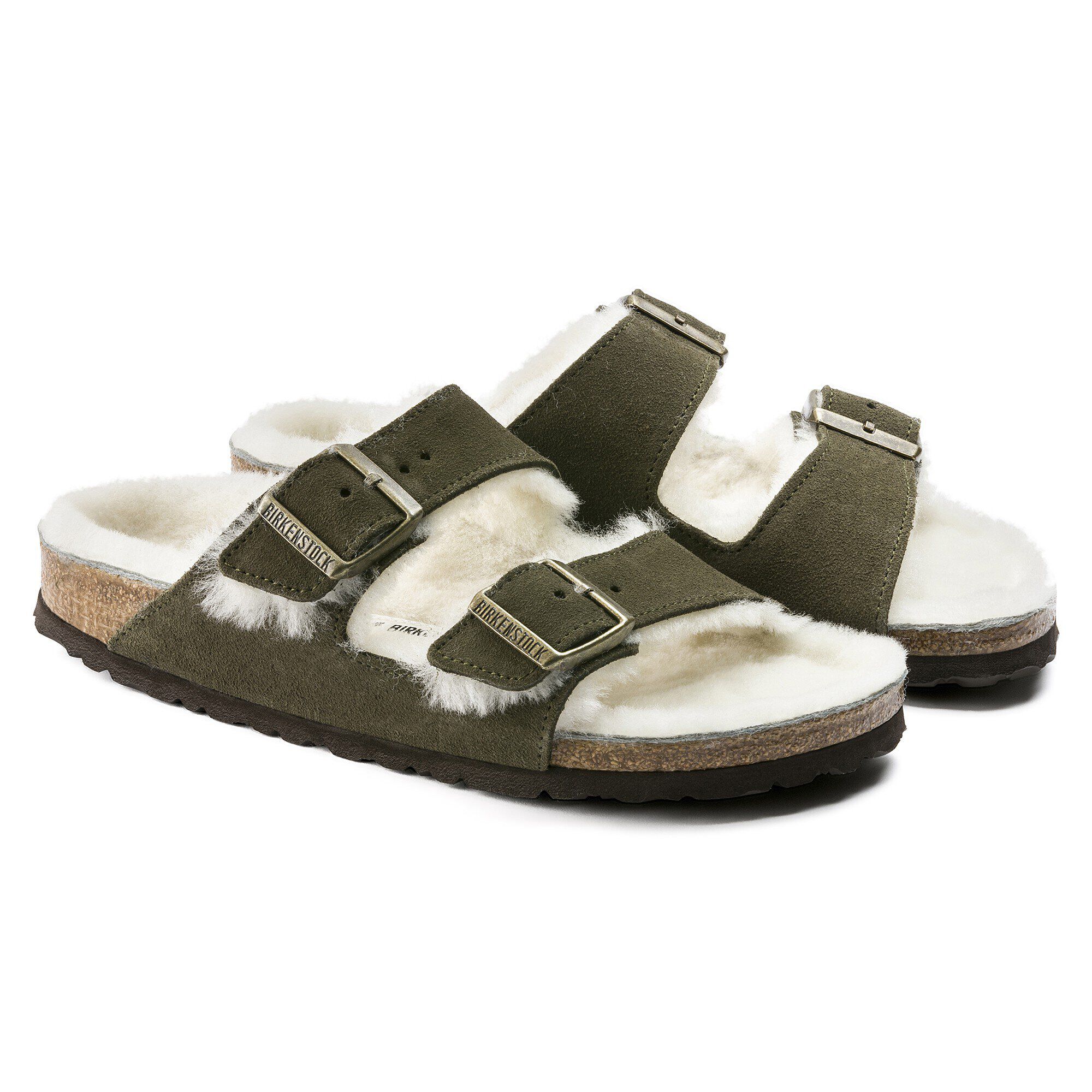 Arizona Shearling Suede Leather