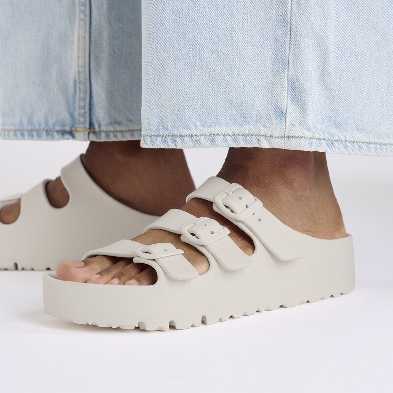 BIRKENSTOCK Florida Flex Platform EVA Eggshell Walk Edit detail