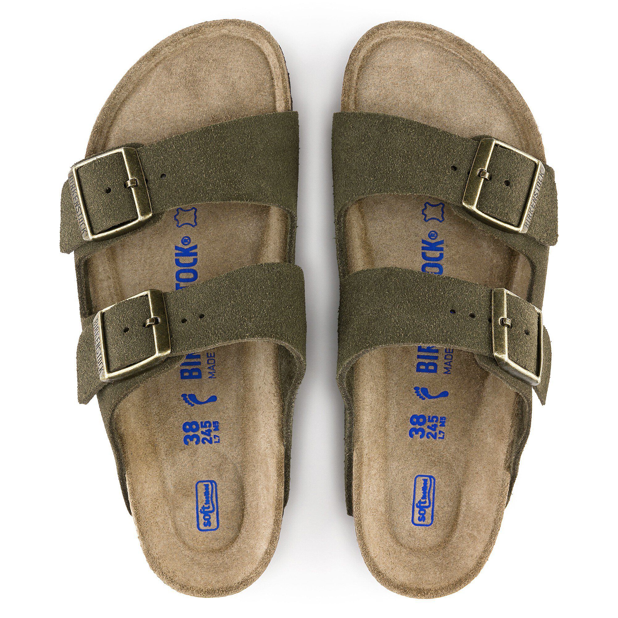 Arizona Soft Footbed Suede Leather