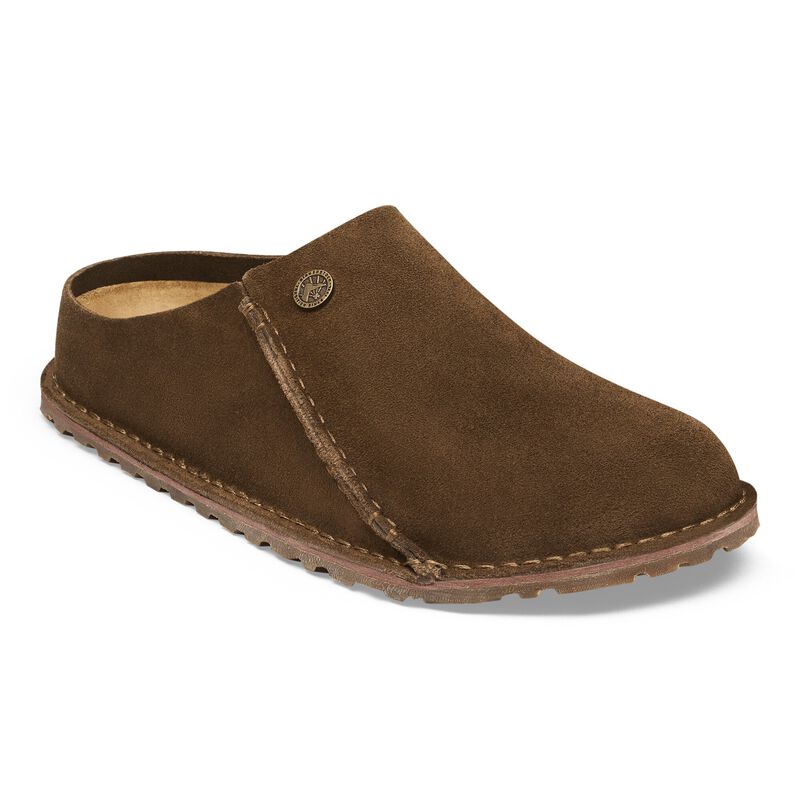 BIRKENSTOCK Zermatt Premium Suede Leather Carafe Soft Sole detail
