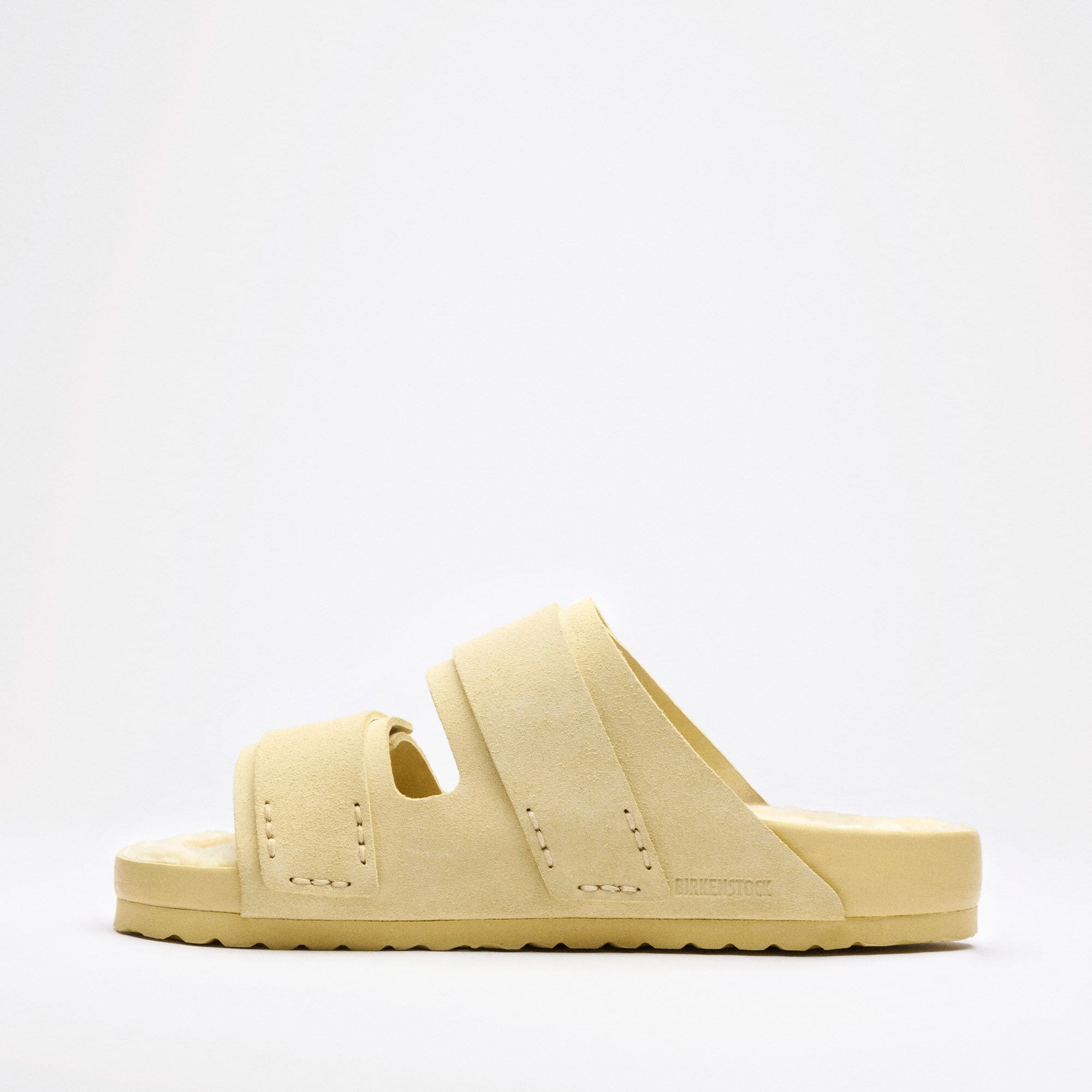 Uji Suede Tekla Suede Leather Close-up view showing material detail