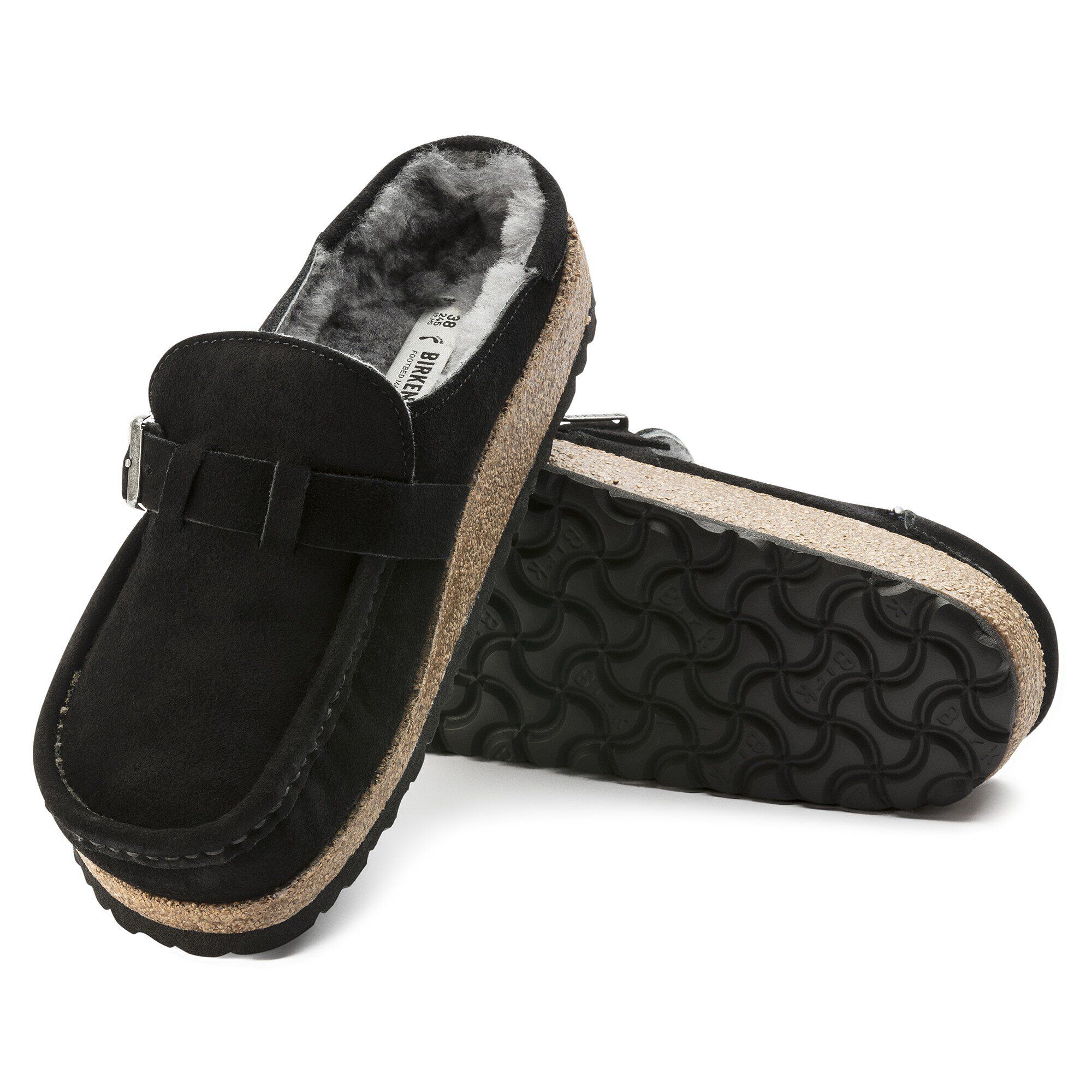 Buckley Shearling Suede Leather