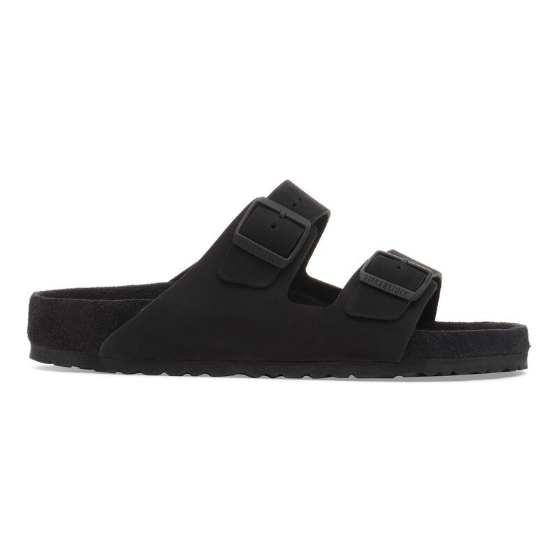 BIRKENSTOCK Arizona Nubuck Leather Black Walk Edit detail