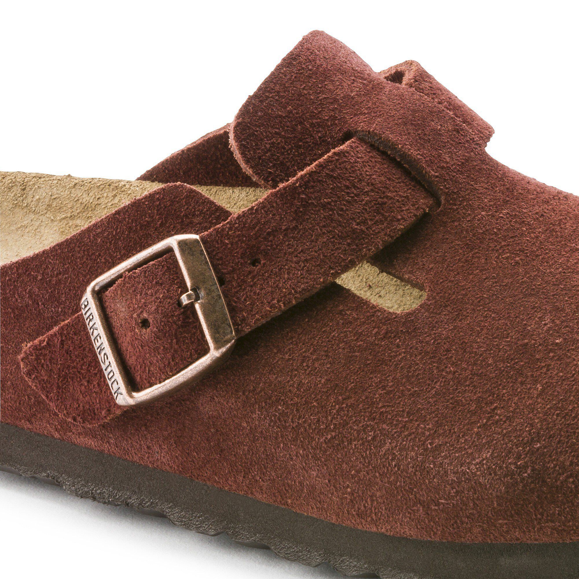 Boston Soft Footbed Suede Leather