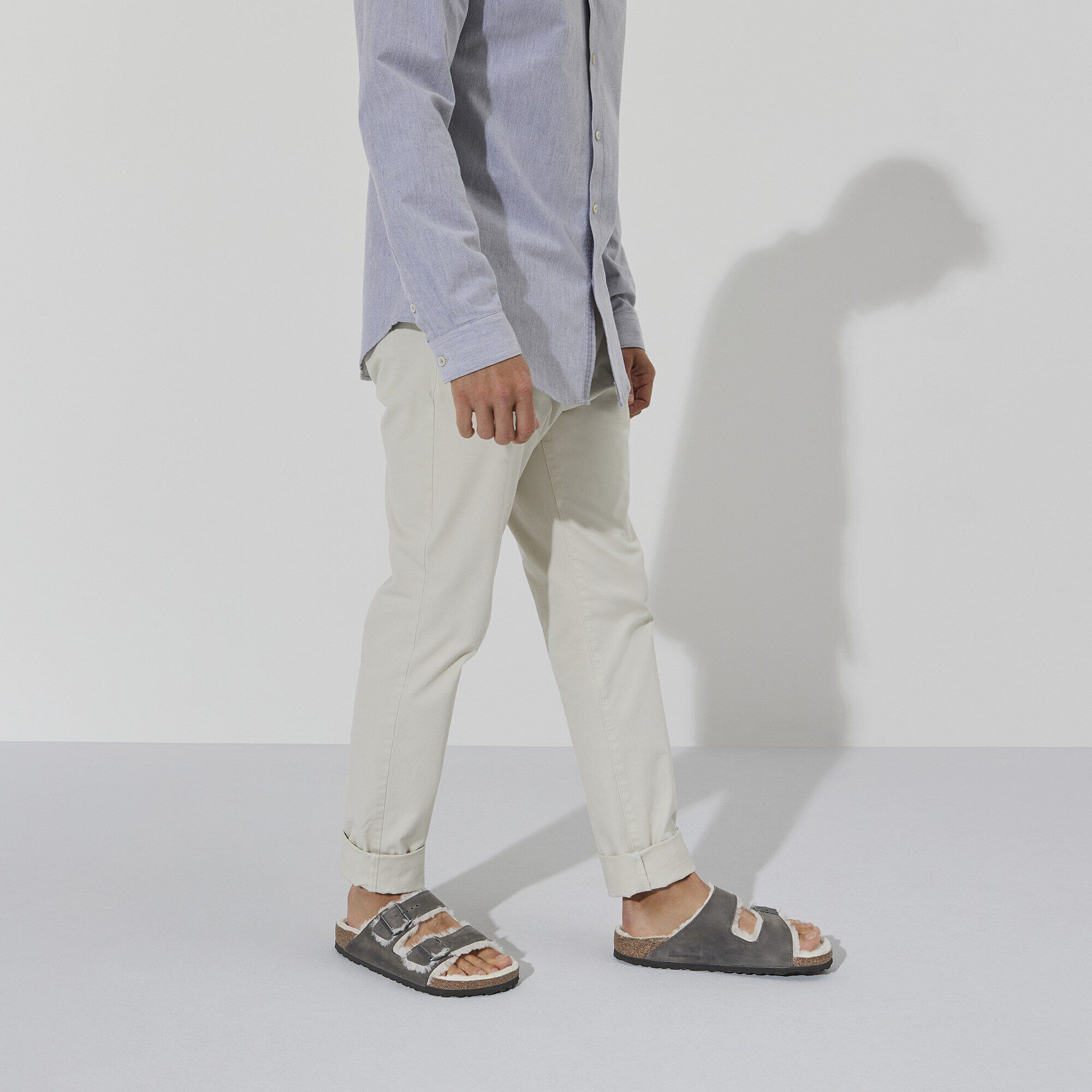 Arizona Shearling Oiled Leather