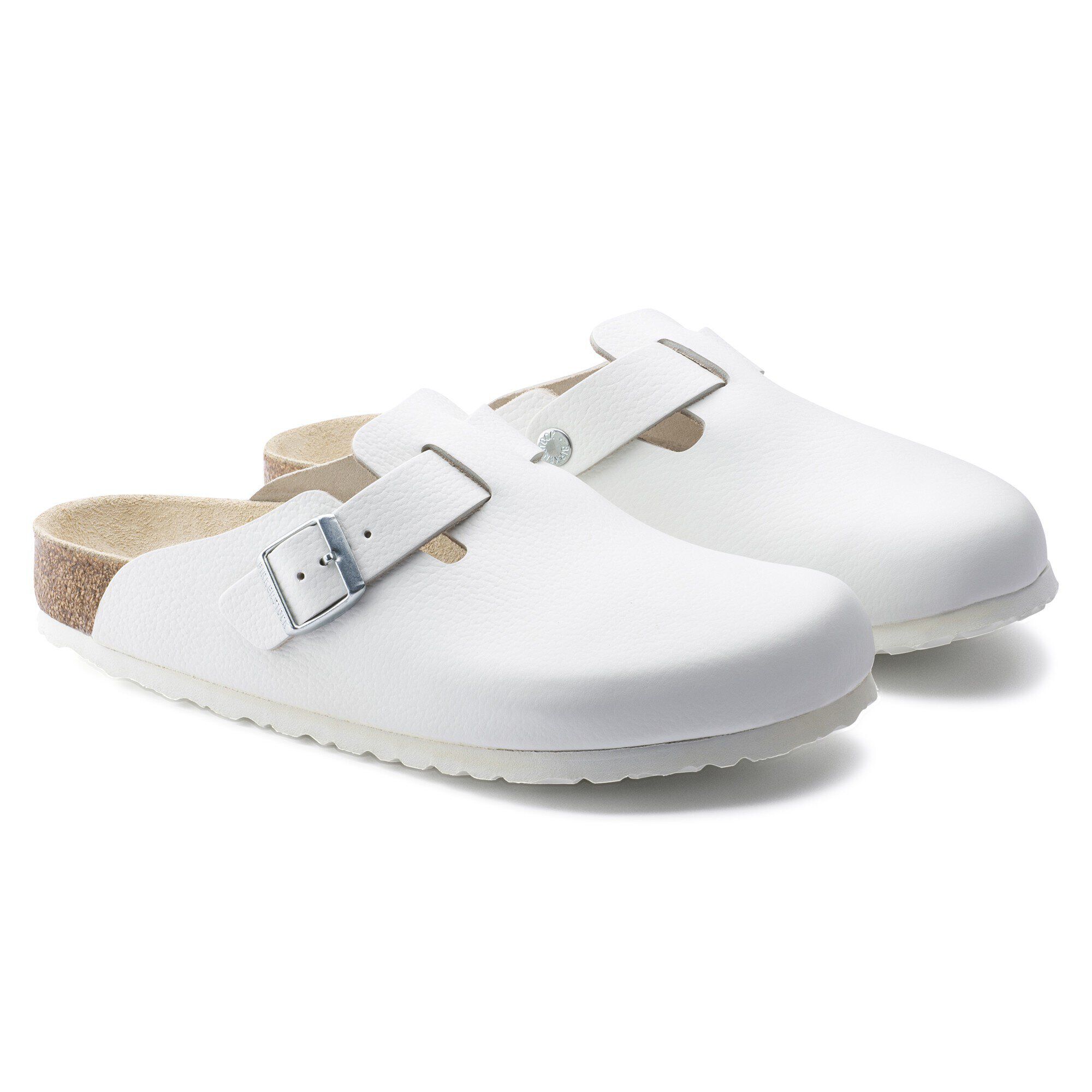 Boston Soft Footbed Leather - shown as a pair