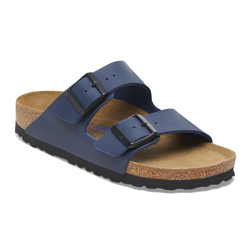 BIRKENSTOCK Arizona Soft Footbed Birko-Flor Black Classic Fit detail