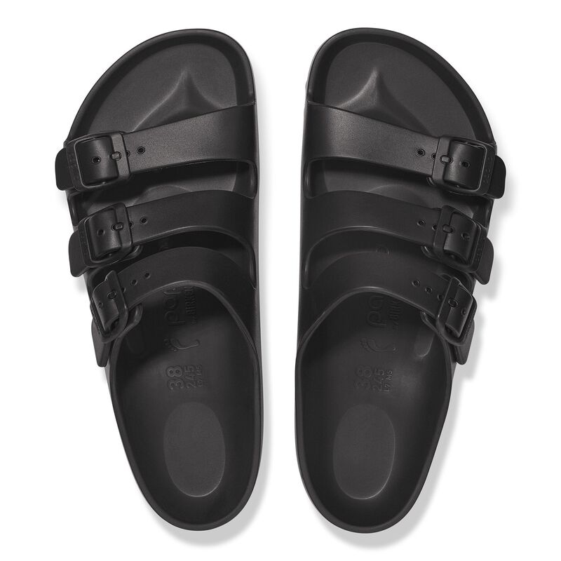 BIRKENSTOCK Florida Flex Platform EVA Black Soft Sole detail
