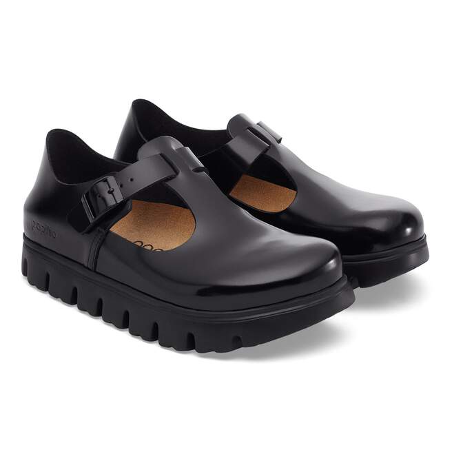 Paris Chunky Cuir naturel Noir image numéro 5