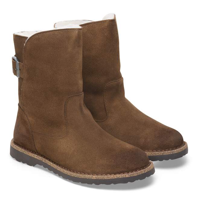 Uppsala Shearling Suede Leather