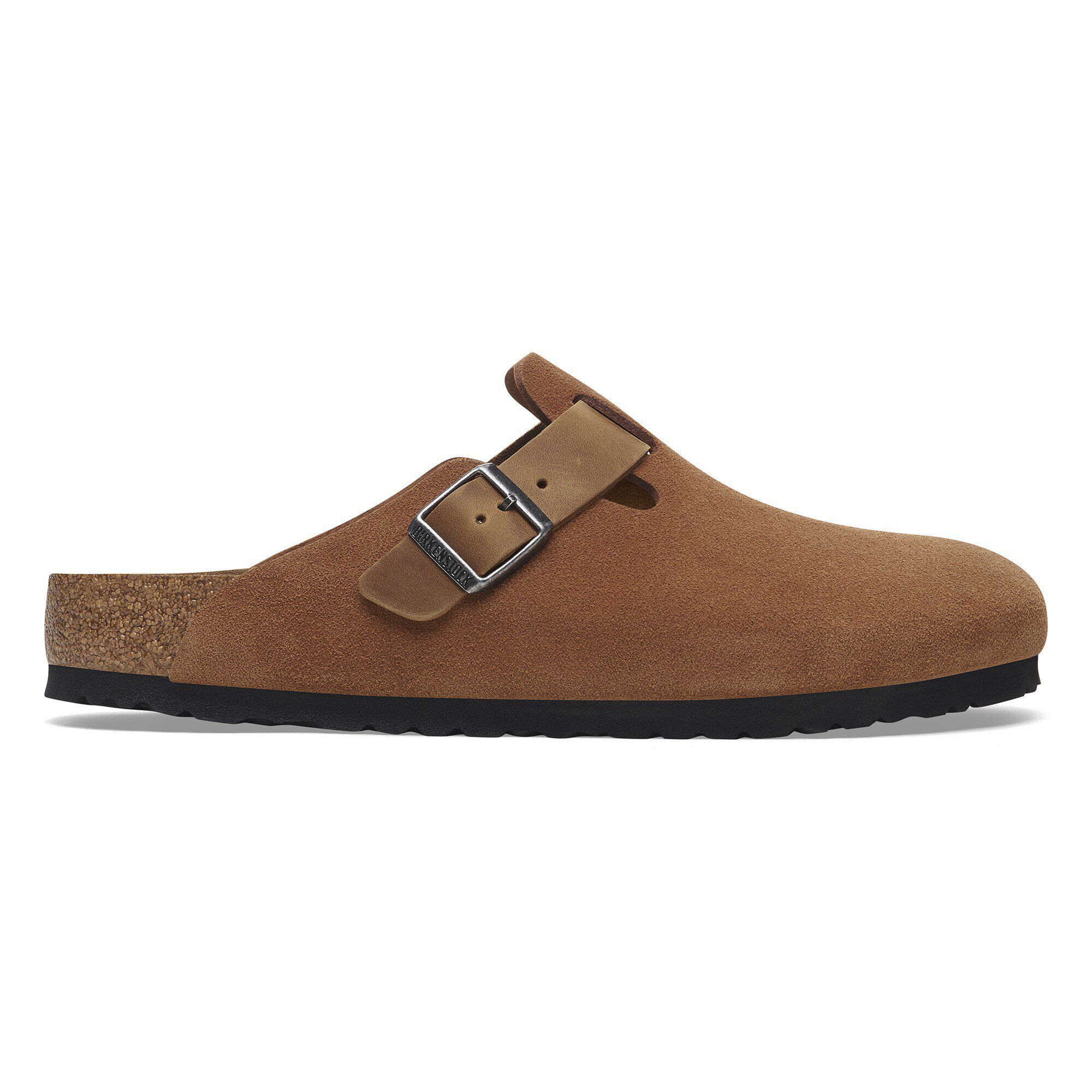 Boston Mixed Leather in Color Cognac | BIRKENSTOCK US