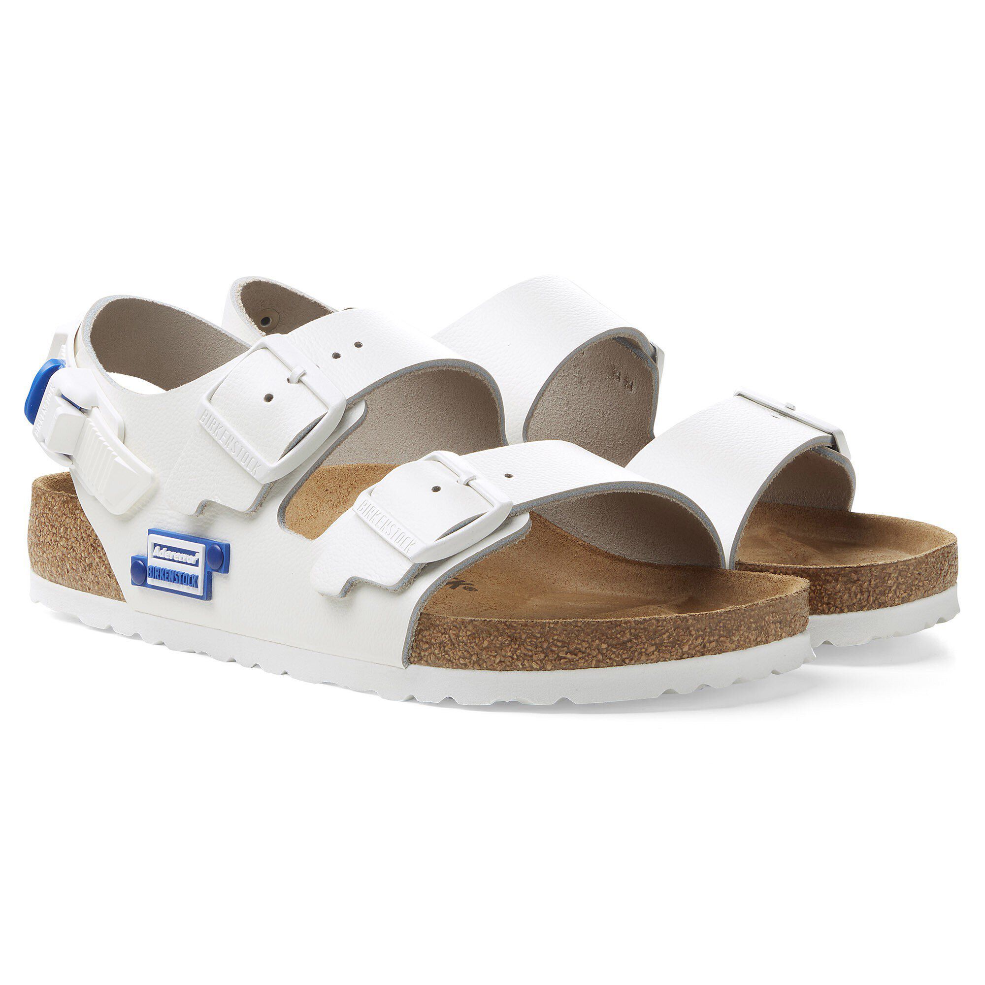 BIRKENSTOCK✖️ ADER ERROR ADERERROR Milano Tech Leather in Color White | BIRKENSTOCK US