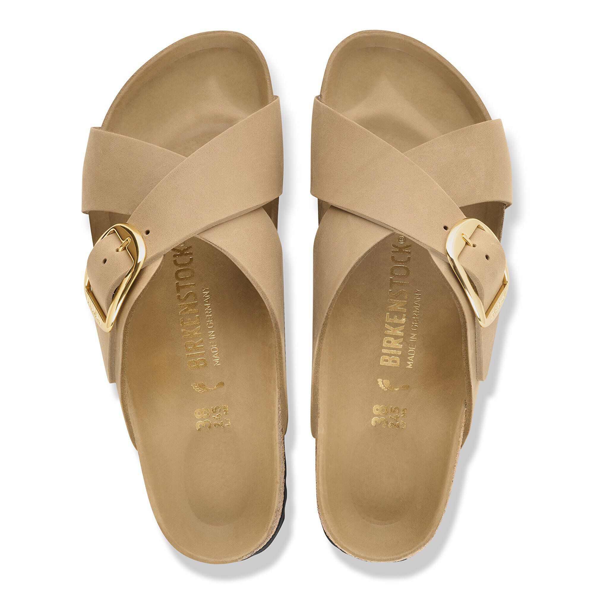 Siena Big Buckle Natural Leather Oiled