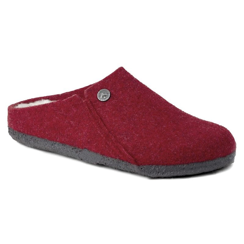 BIRKENSTOCK Zermatt Shearling Felt Light Gray Trail Easy detail