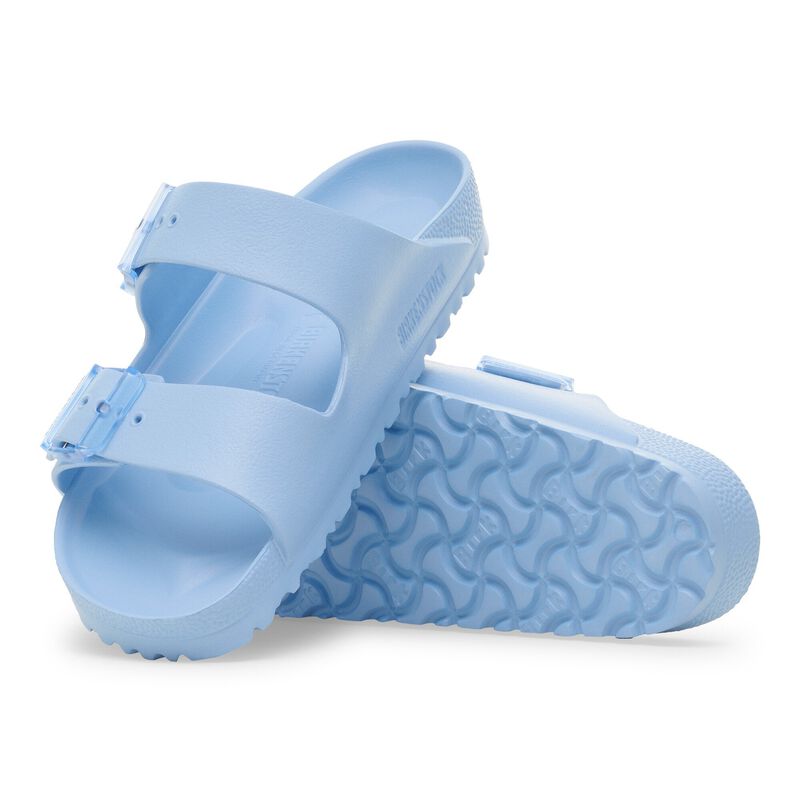BIRKENSTOCK Arizona Stealth Buckle EVA Dusty Blue Contour Sole detail