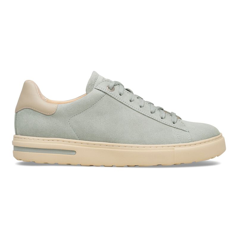 BIRKENSTOCK Bend Low Natural Leather/Suede Pure Sage/ Oyster Classic Fit detail