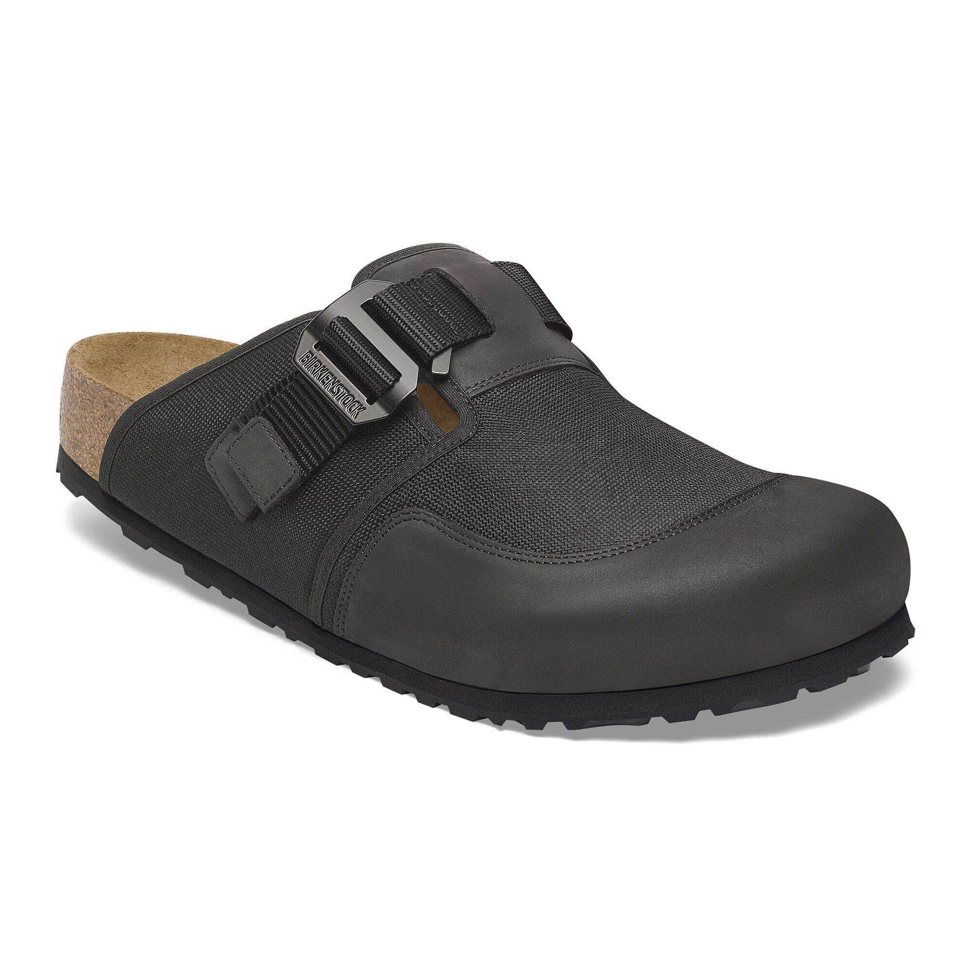 Boston Nova Textile/Leather in Color Black | BIRKENSTOCK US