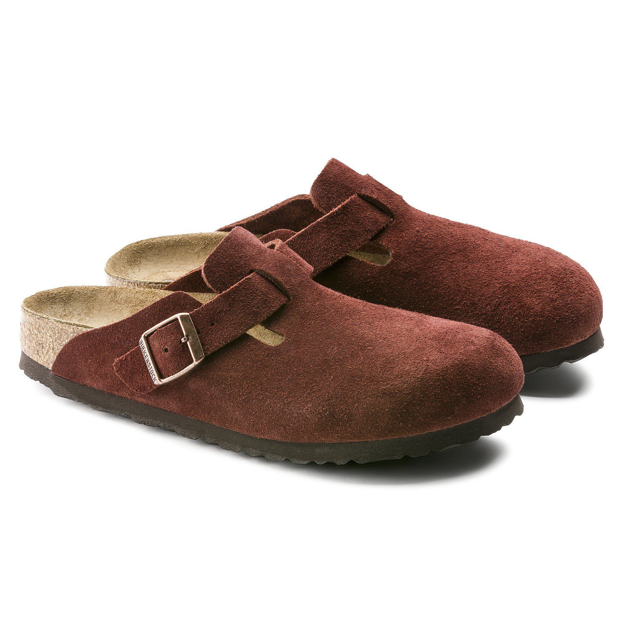 Boston Soft Footbed Suede Leather