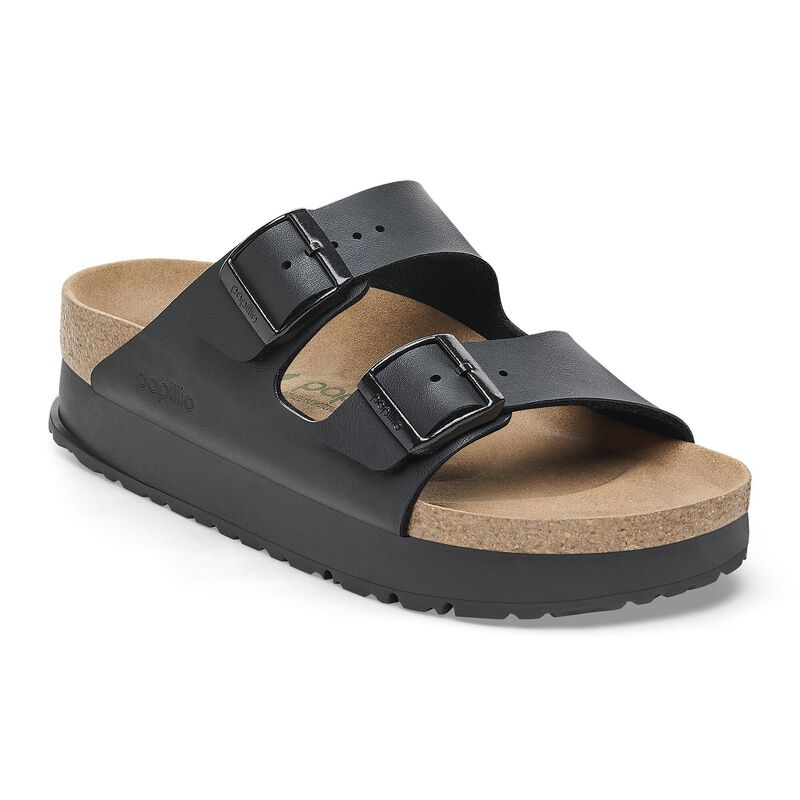BIRKENSTOCK Arizona Flex Platform Birko-Flor White Trail Easy detail
