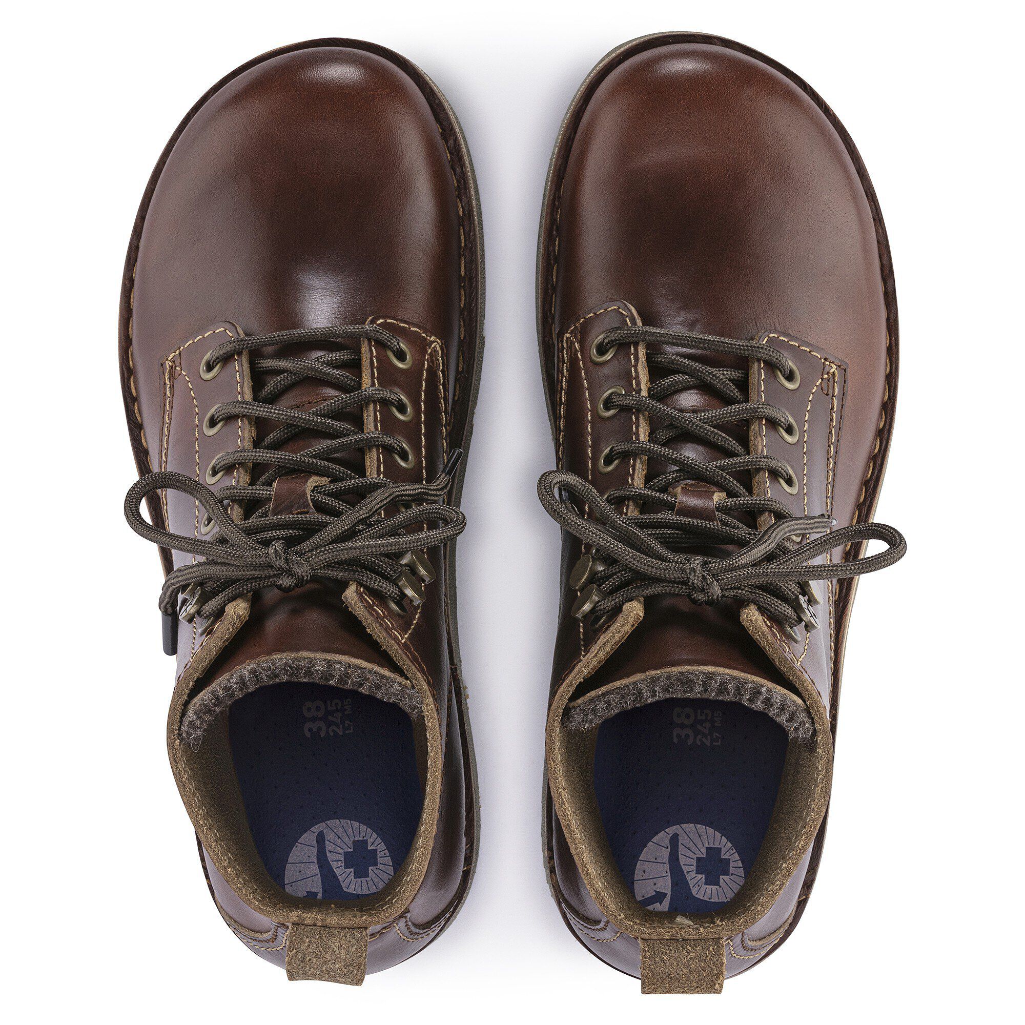 Birmingham Lace Hommes Cuir huil&eacute;