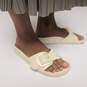 Madrid Big Buckle Pearl Natural Leather Patent image numéro 6