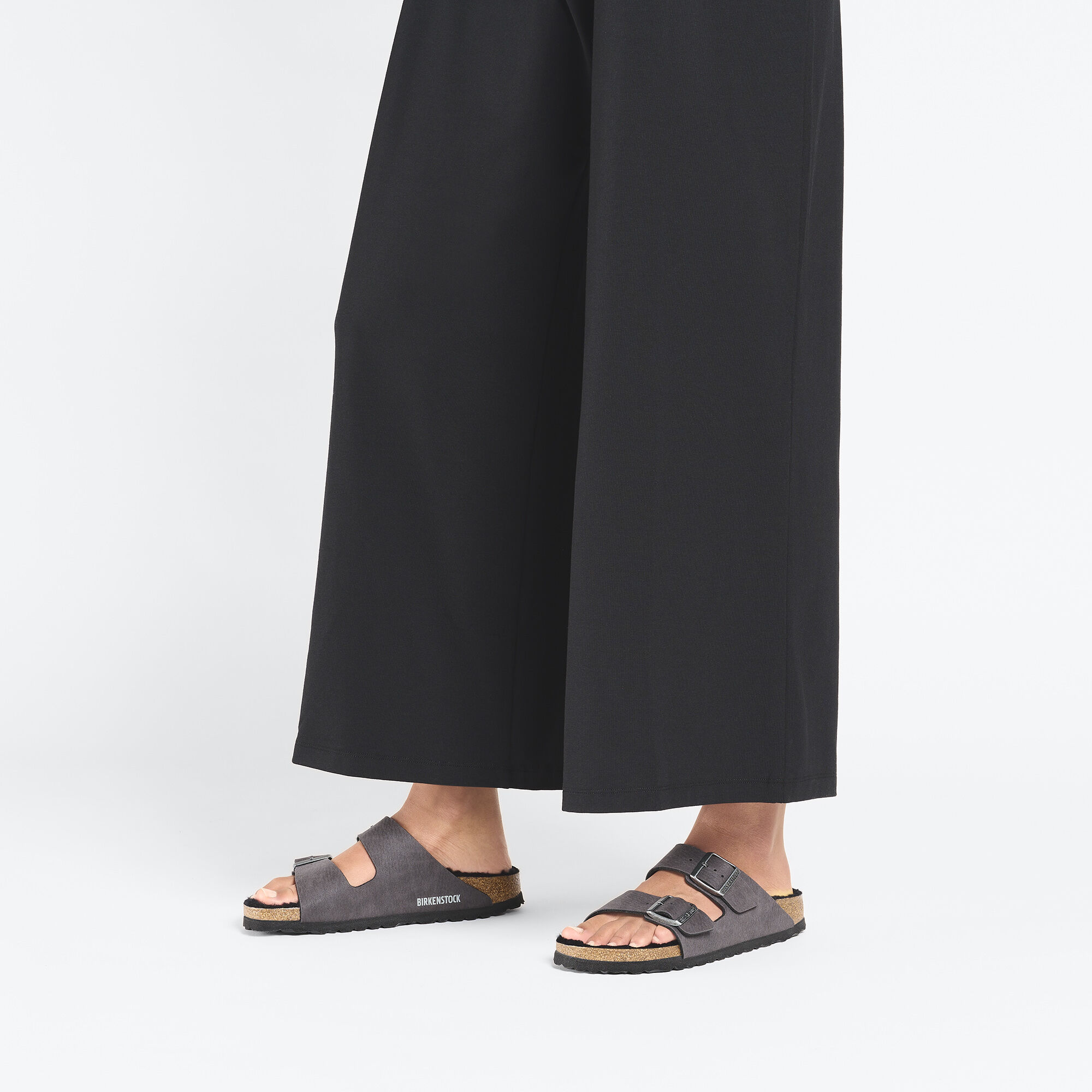 Arizona Shearling Synthetics with a female model