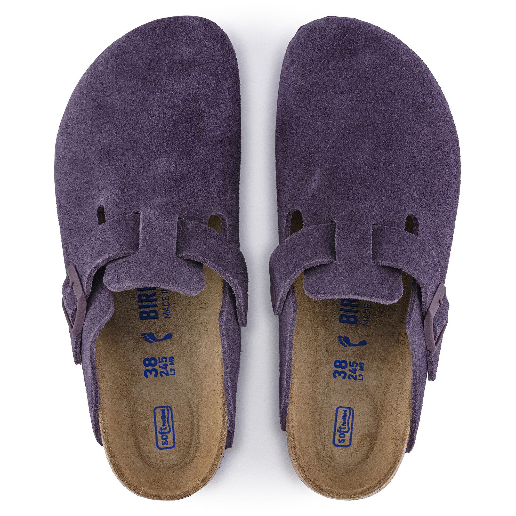 Boston Soft Footbed Suede Leather
