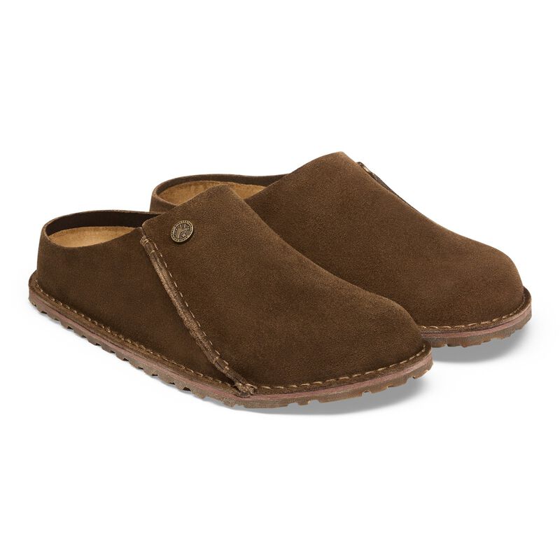 BIRKENSTOCK Zermatt Premium Suede Leather Carafe Soft Sole detail