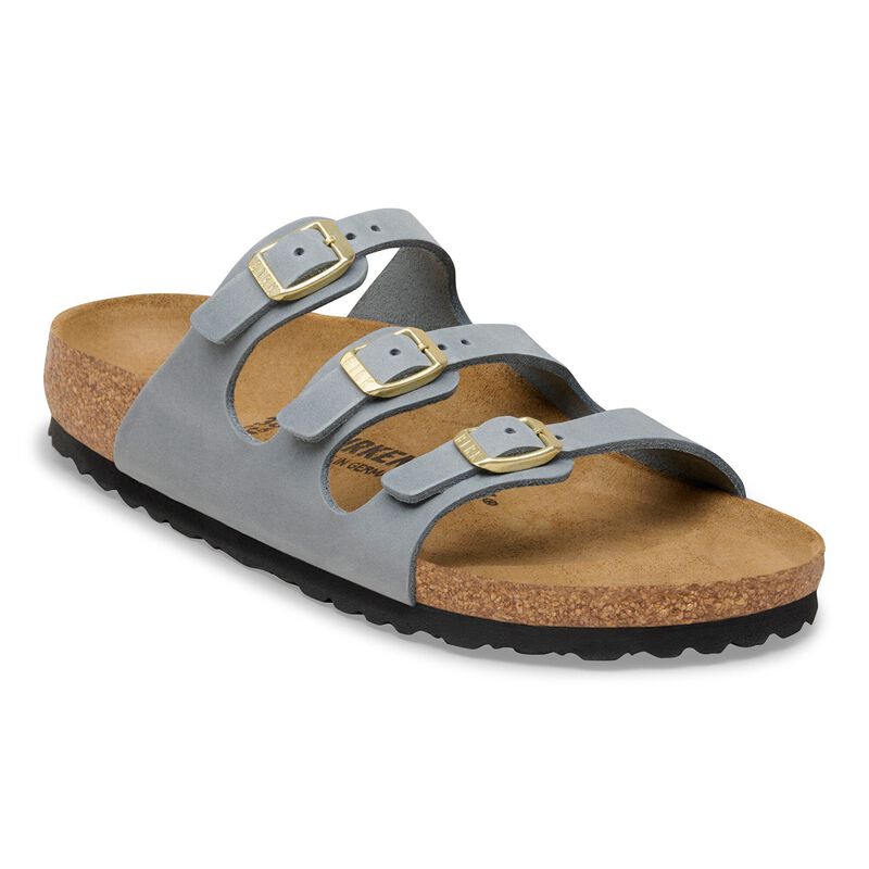 BIRKENSTOCK Florida Fresh Natural Leather Oiled Pure Sage City Comfort detail