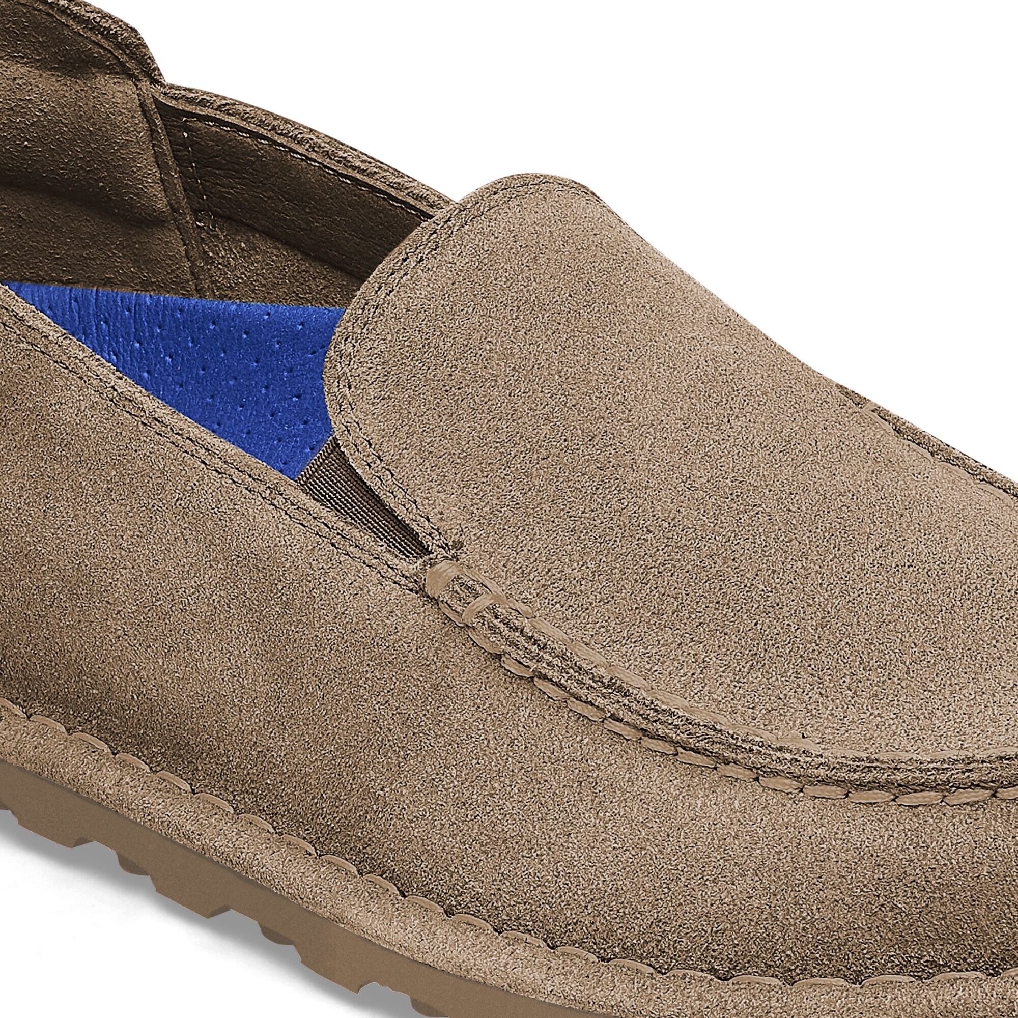 Utti Low Slip On Su&egrave;de Close-up view showing material detail image num&eacute;ro 5