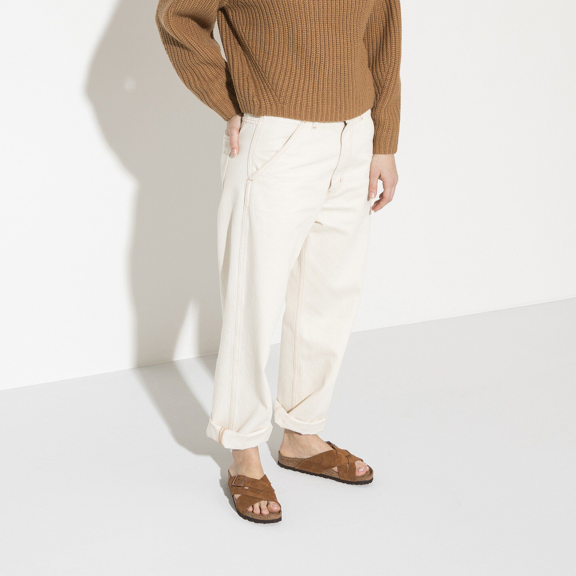 Lugano Soft Footbed Suede Leather