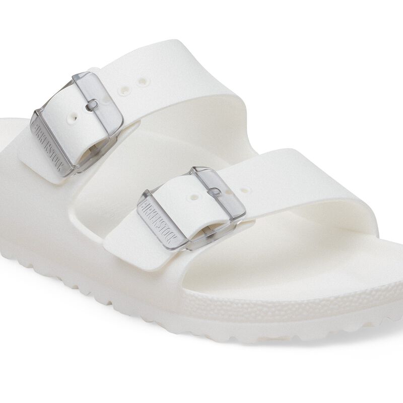 BIRKENSTOCK Arizona Stealth Buckle EVA White Soft Sole detail