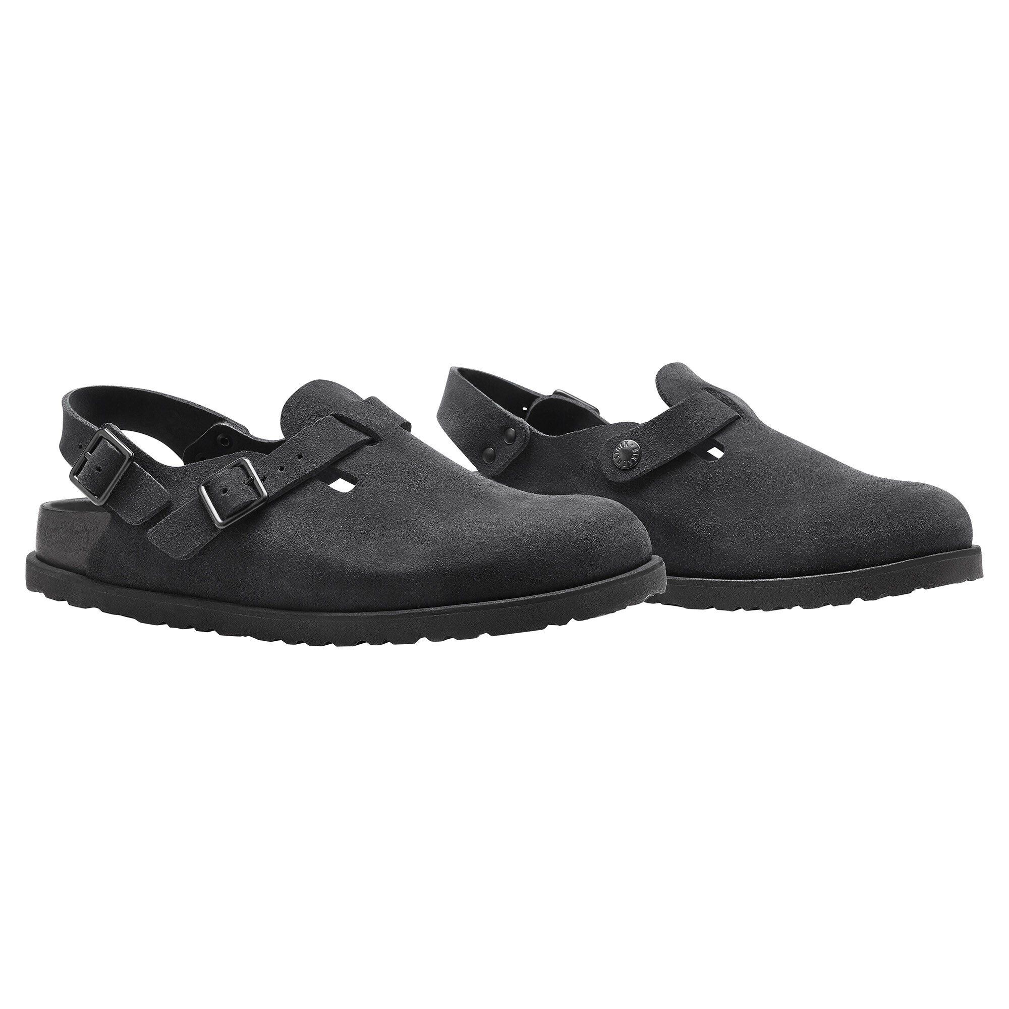 1774 IV Tokio Suede Leather in Color Black | BIRKENSTOCK US