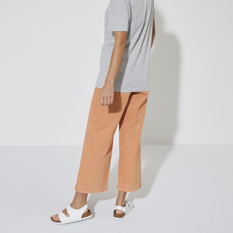 BIRKENSTOCK Milano BS Leder White Lounge Fit detail