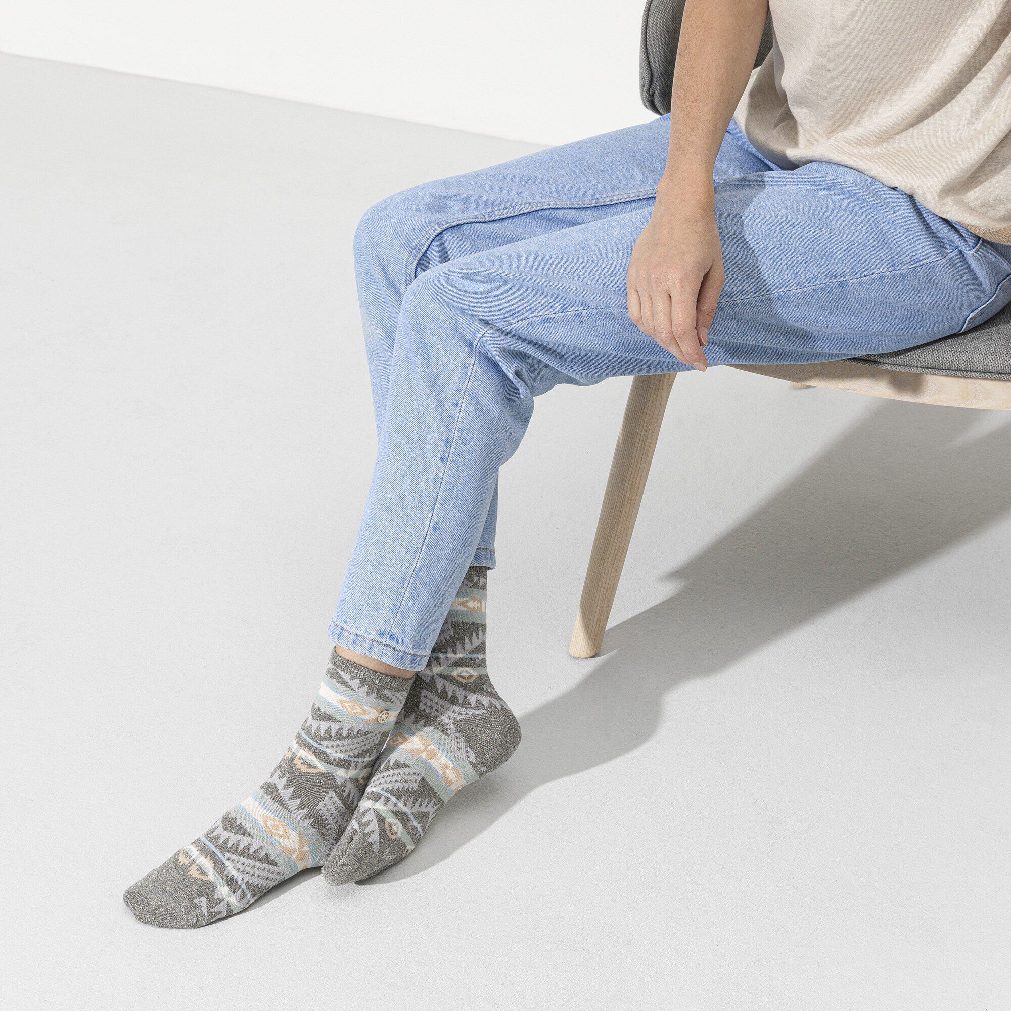 Linen Socks Cotton-Polyamide-Elastane