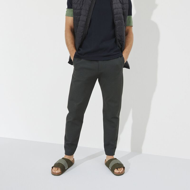 BIRKENSTOCK Kyoto Suede Leather Thyme Walk Edit detail