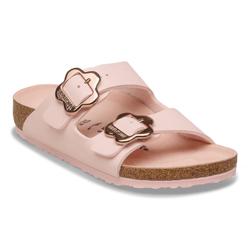 BIRKENSTOCK Arizona Flower Buckle Kids Birko-Flor Sandcastle Easy Walk detail