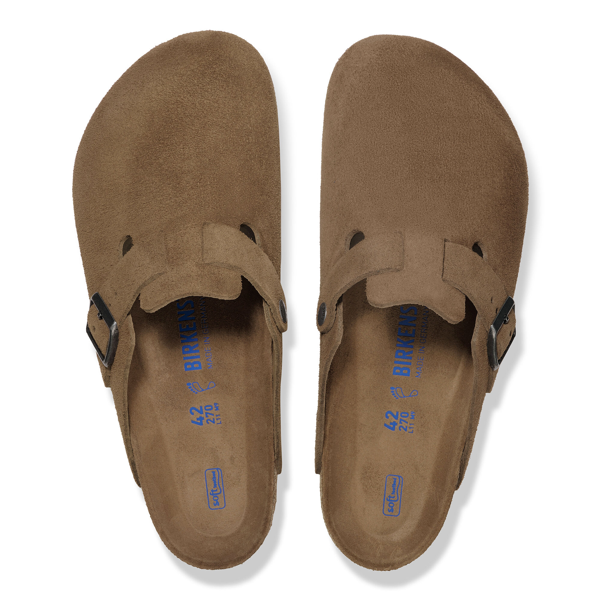 Boston Soft Footbed Suede Leather